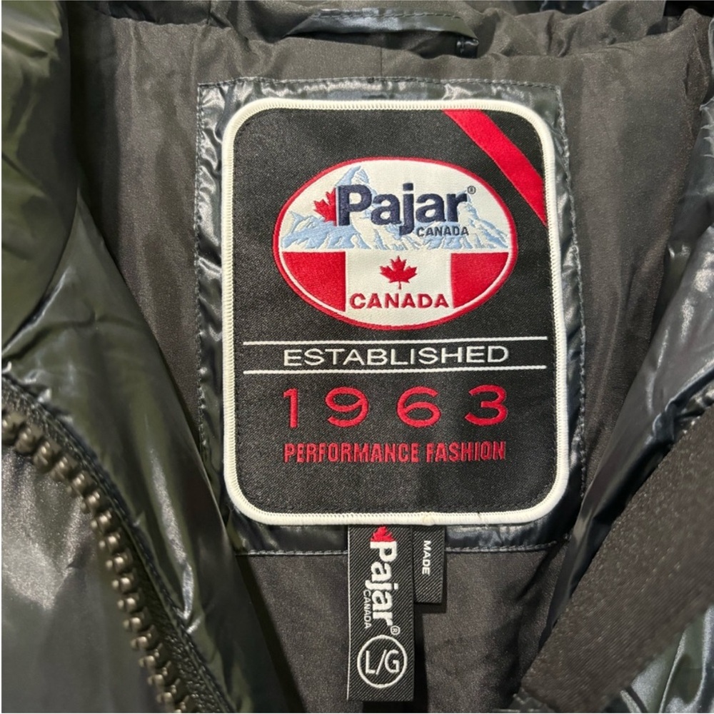 Pajar Canada Black Ruby Hooded Longline Down Puffer Coat - Picture 5 of 16
